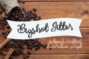 Bigshot Jitter: A Whimsical Font for Creative Marketing