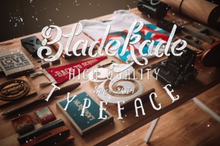 Bladekade: A Stylish Script Font
