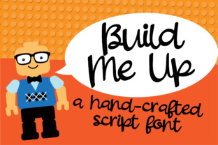 Build Me Up: A Bouncy Script Font