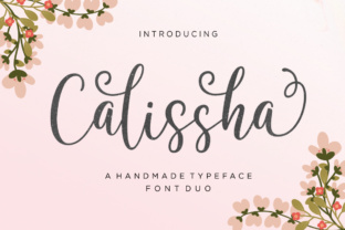 Calissha Duo Font for Web Design