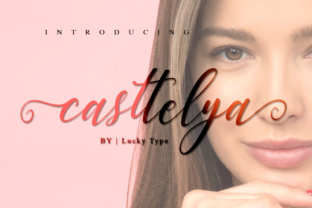 Casttelya: A Sweet Calligraphy Font