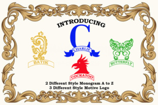 Charlie Monogram: A Versatile Script Font for Makers