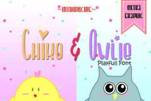 Chiko Owlie: A Playful Font for Web Design