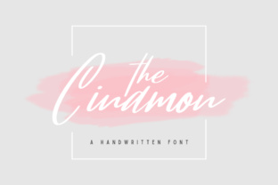 Cinamon Font: Handwritten Elegance for Crafters