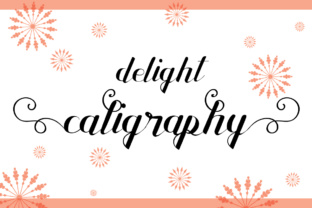 Delight Calligraphy: A Sweet Script for Creative Campaigns