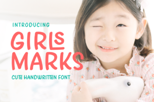 Girls Marks: A Cute Font for Business Branding