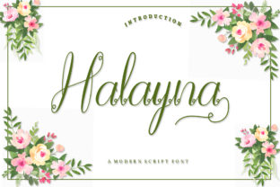 Halayna: A Modern Typeface for Impactful Design