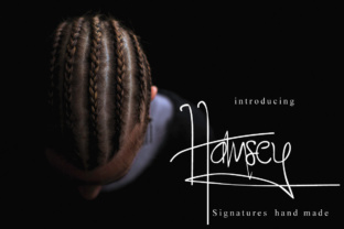 Hamsey: A Handmade Typeface for Elegant Design
