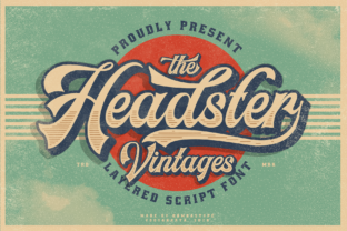 Headster Family: Bold Script for Branding