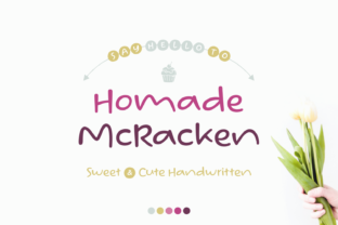 Homade McRacken Font for Creative Publishing