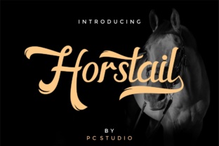 Horstail: A Script Typeface with a Wild Edge