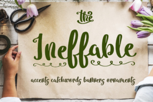 Ineffable: A Playful Font for Professional Branding