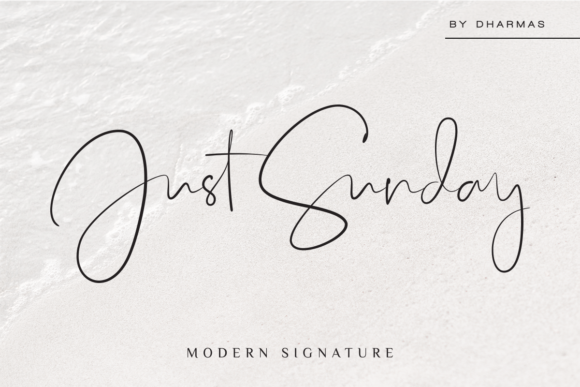 Just Sunday: A Font for Polished Branding