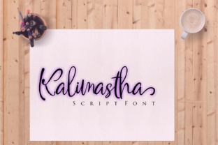 Kalimastha: A Playful Script Font