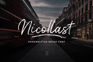 Nicollast: A Handwritten Font for Digital Marketing