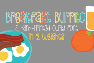 PN Breakfast Burrito: A Font That Elevates Branding