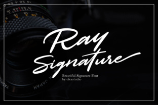 Ray Signature: A Handwritten Font for Creative Projects