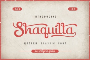 Shaquilla: A Timeless Script Font