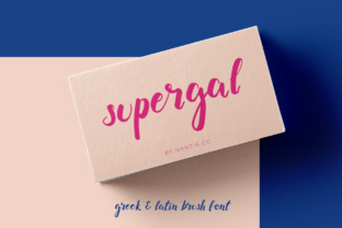 Supergal Font Review