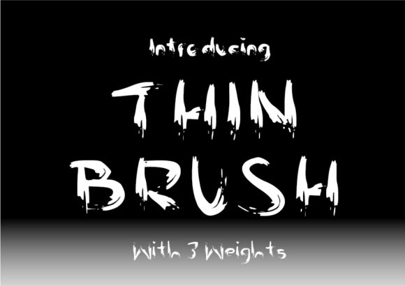 Thin Brush Font Review
