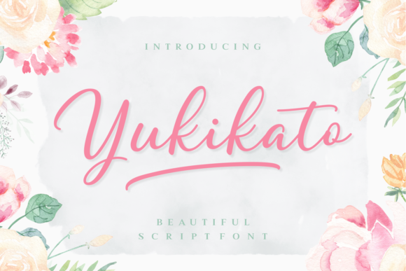 Yukikato: A Feminine Script Font for Business